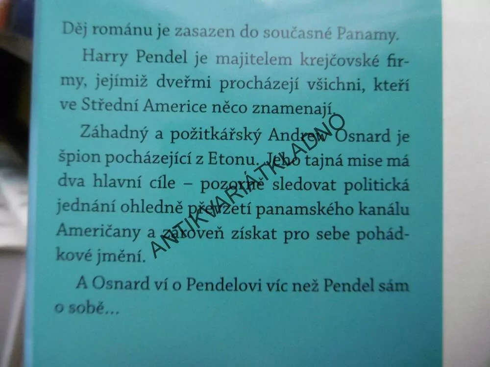 PANAMSKÝ KREJČÍ, JOHN LE CARRÉ, **an