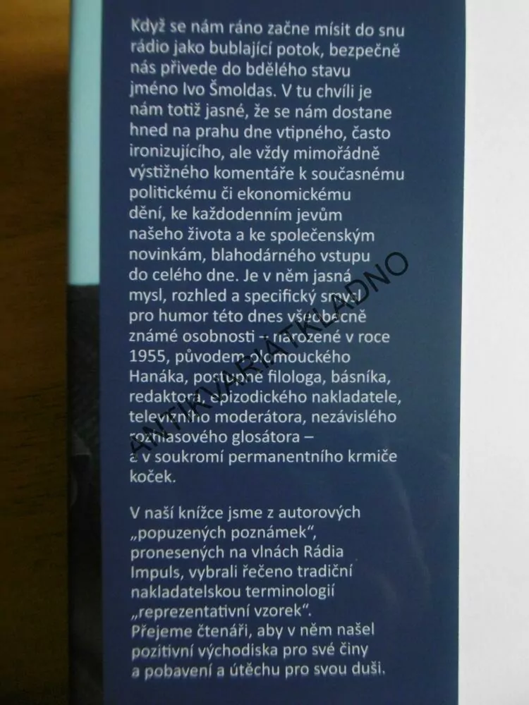 CO VY NA TO, PANE ŠMOLDASI? POPUZENÉ POZNÁMKY A GLOSY