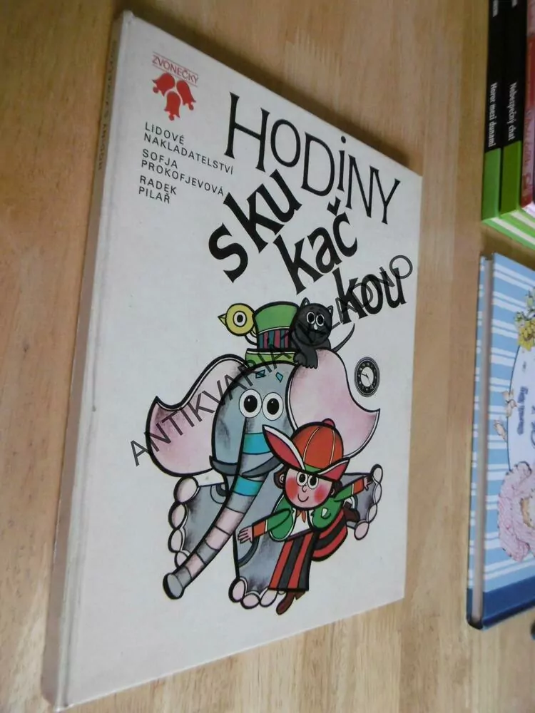 HODINY S KUKAČKOU, PROKOFJEVOVÁ, PILAŘ - AUTOGRAM, 1982