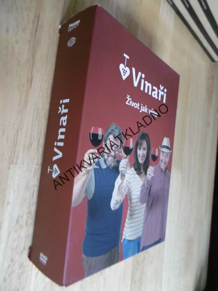 VINAŘI, ČESKÝ SERIÁL, 3 DVD