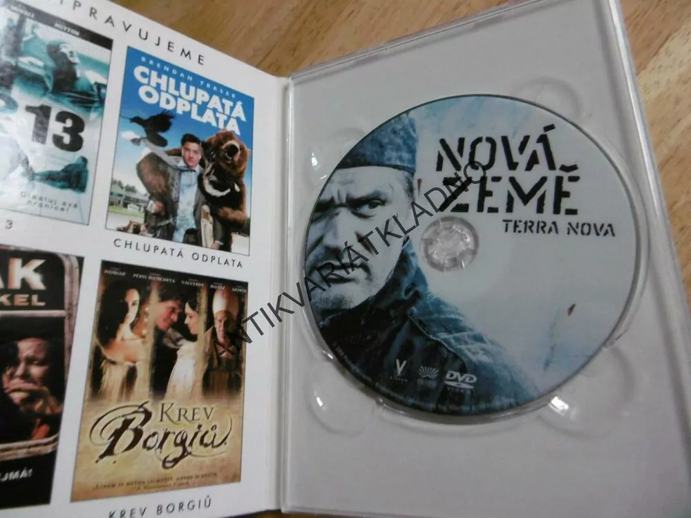 NOVÁ ZEMĚ TERRA NOVA, MEZI NEBEM A PEKLEM, DVD FILM