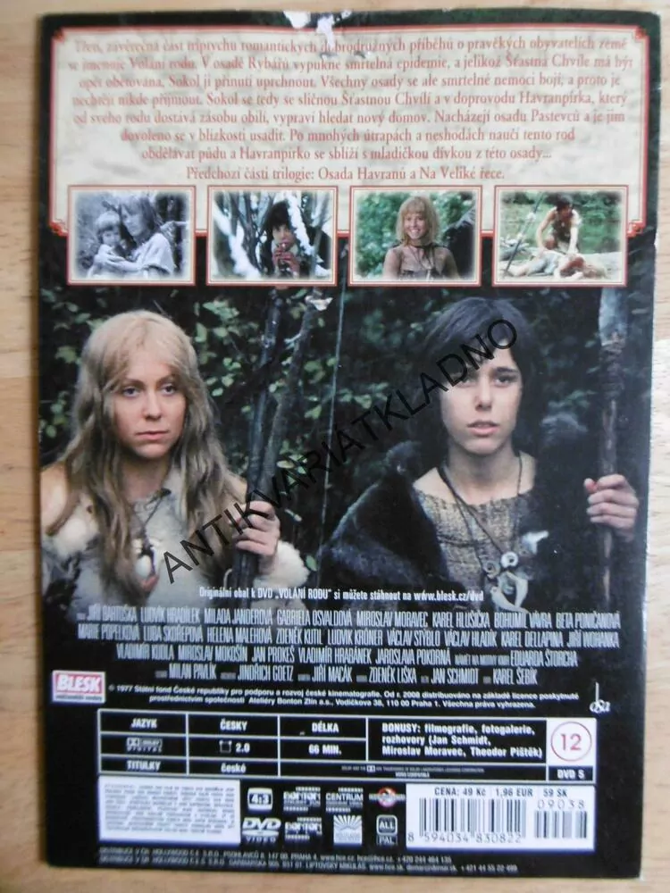 VOLÁNÍ RODU, DVD FILM 