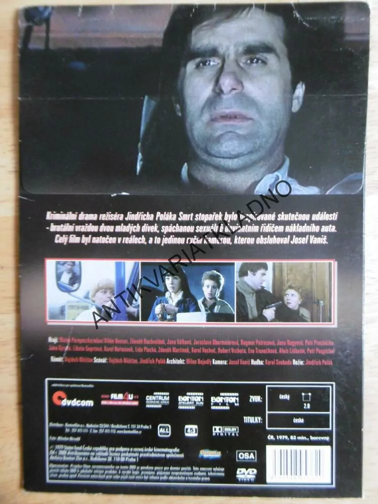 SMRT STOPAŘEK, DVD FILM 