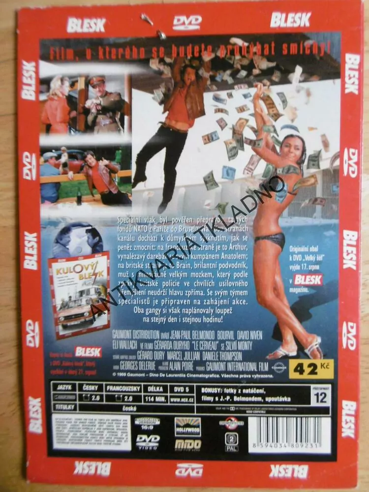VELKÝ ŠÉF, DVD FILM 
