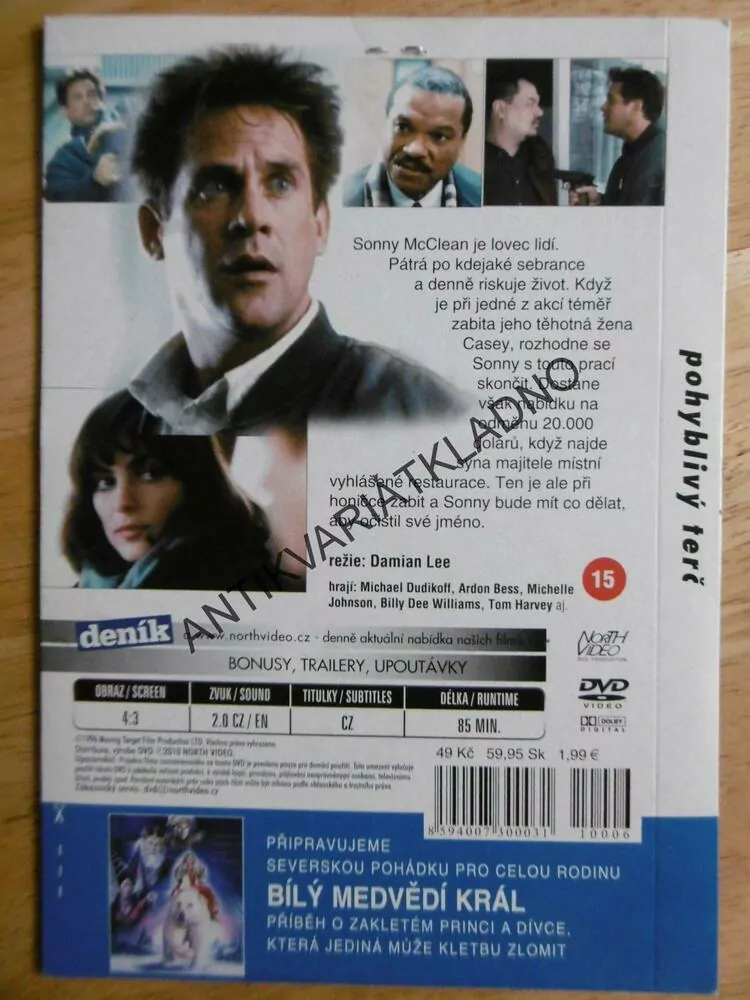 POHYBLIVÝ TERČ, DVD FILM 