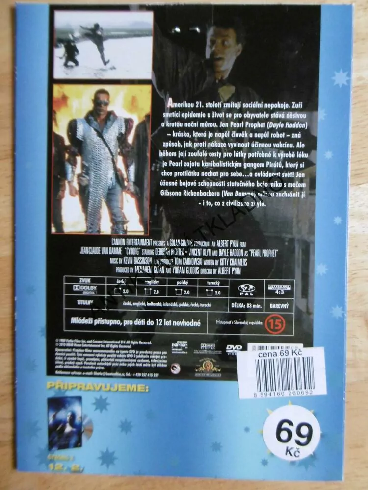 CYBORG, DVD FILM 