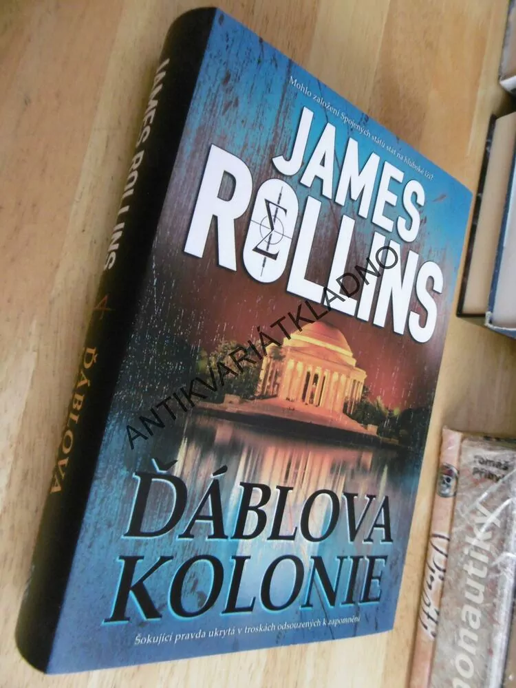 ĎÁBLOVA KOLONIE, JAMES ROLLINS, **an