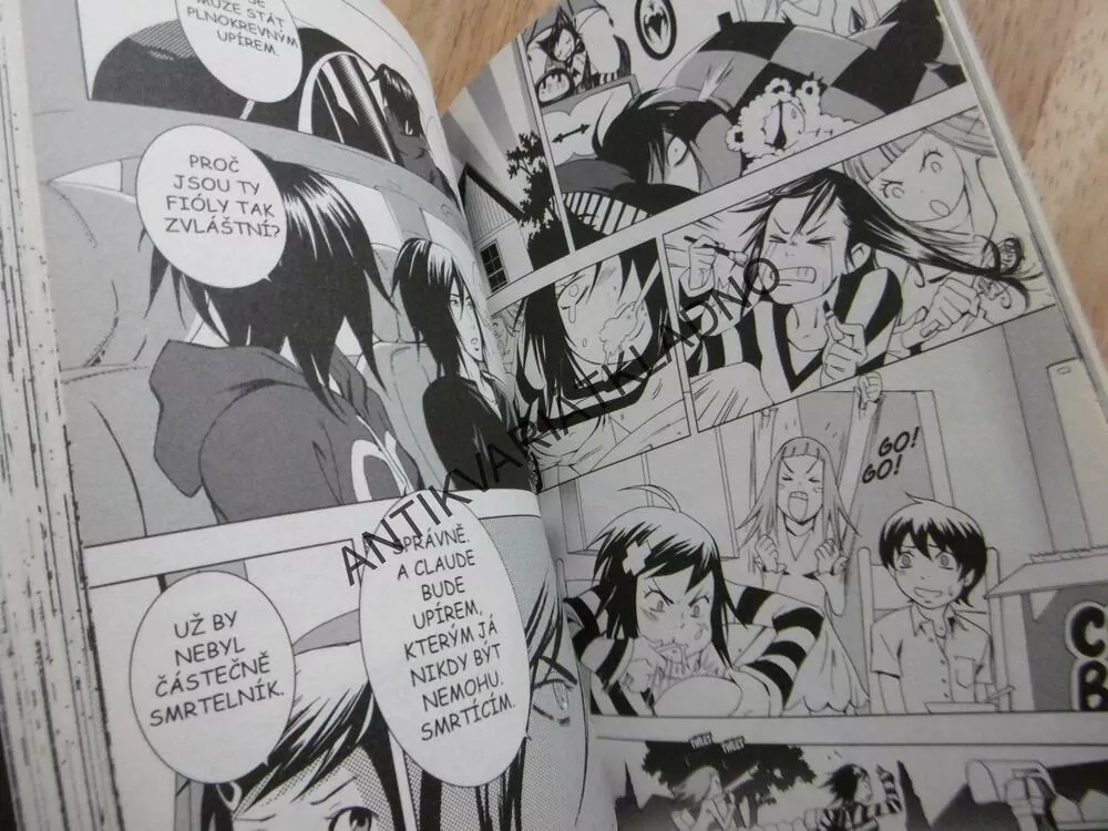 UPÍŘÍ POLIBKY POKREVNÍ PŘÍBUZNÍ, DIL.1.,ELLEN SCHREIBER, GRAFIKA REM, KOMIKS