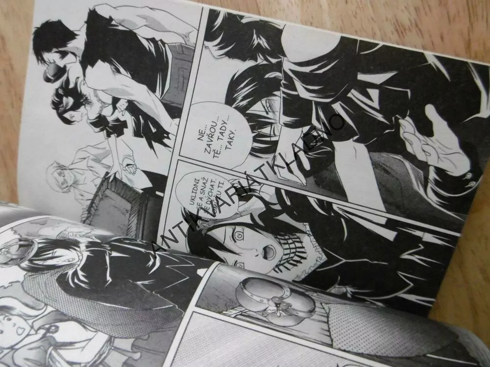 UPÍŘÍ POLIBKY POKREVNÍ PŘÍBUZNÍ, DIL.3.,ELLEN SCHREIBER, GRAFIKA REM, KOMIKS