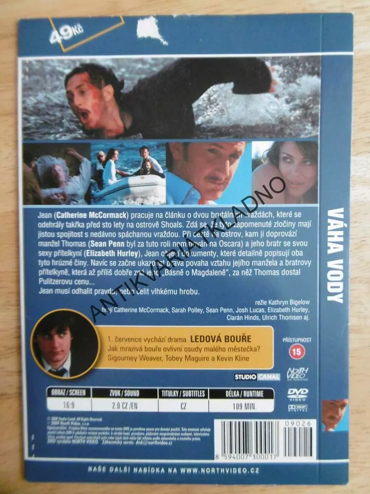 VÁHA VODY, DVD FILM