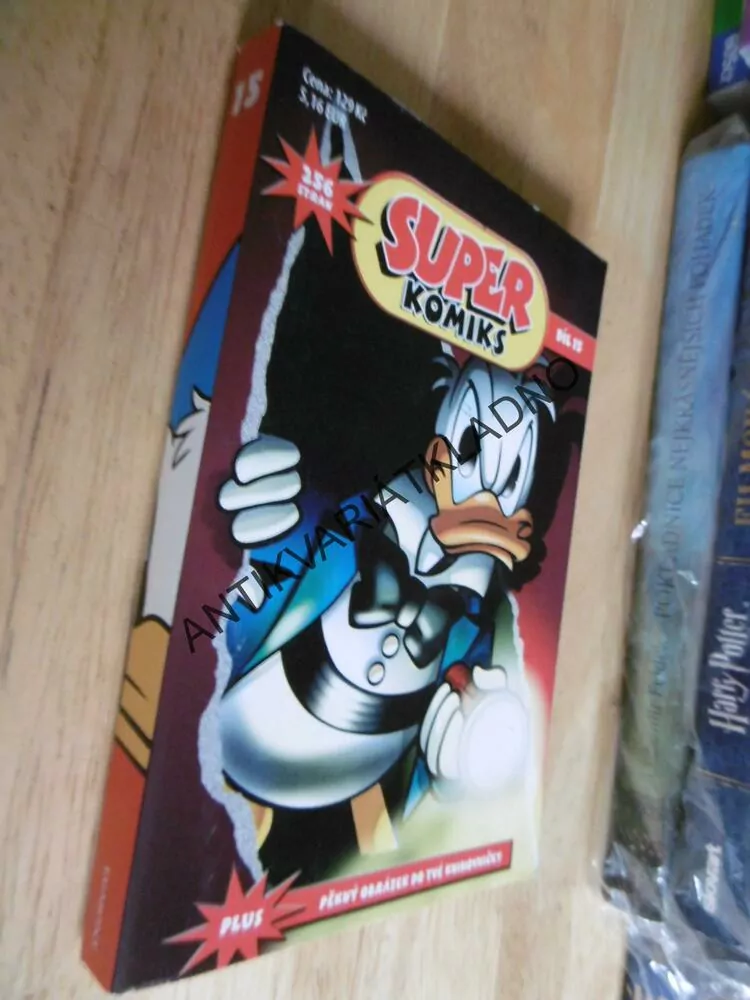 SUPER KOMIKS DISNEY, KAČER DONALD, 256 STRAN, 15/2012