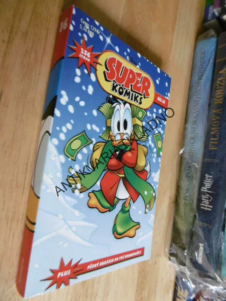 SUPER KOMIKS DISNEY, KAČER DONALD, 256 STRAN, 16/2012