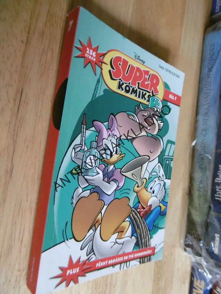 SUPER KOMIKS DISNEY, KAČER DONALD, 256 STRAN, 7/2012