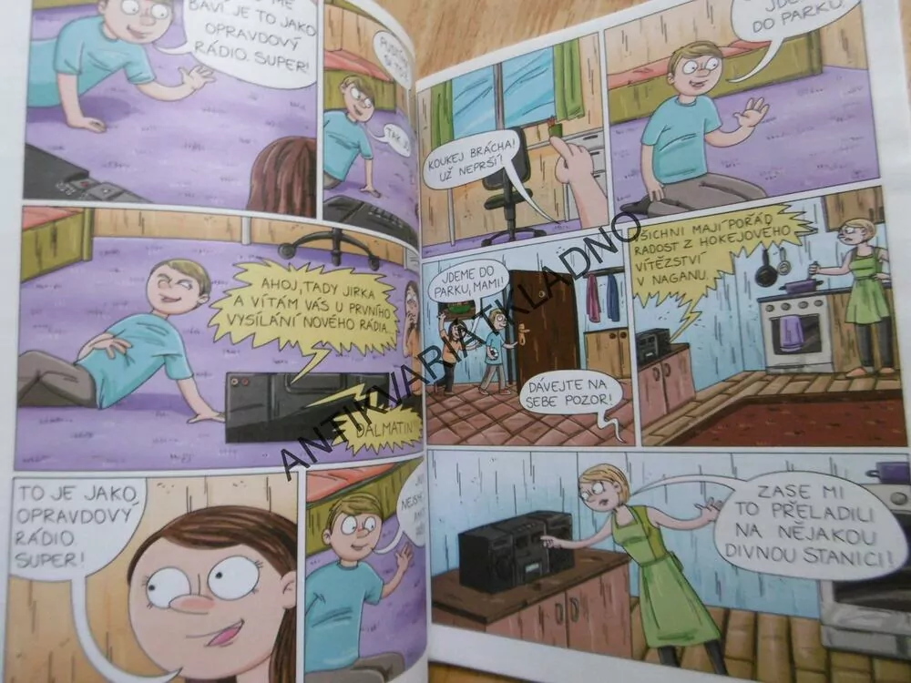 JIRKA, KOMIKS JIRKY KRÁLE, 5., POVÍDKA ZE ŠKOLKY, 2016