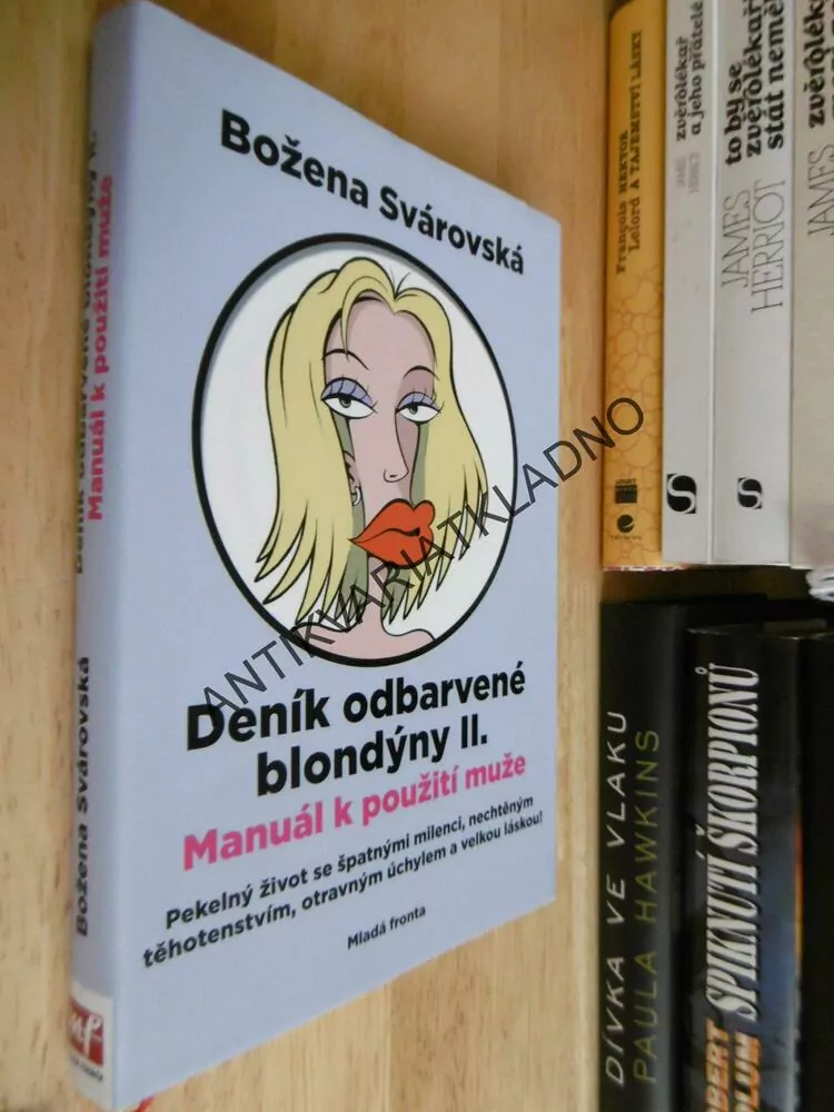 DENÍK ODBARVENÉ BLONDÝNY 2., MANUÁL K POUŽITÍ MUŽE, BOŽENA SVÁROVSKÁ, **an