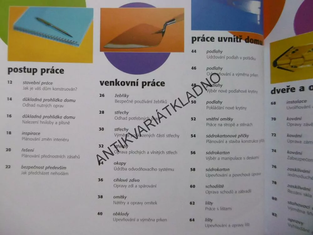1000 NÁPADŮ A RAD PRO KUTILY, HOBBY, DOMÁCNOST
