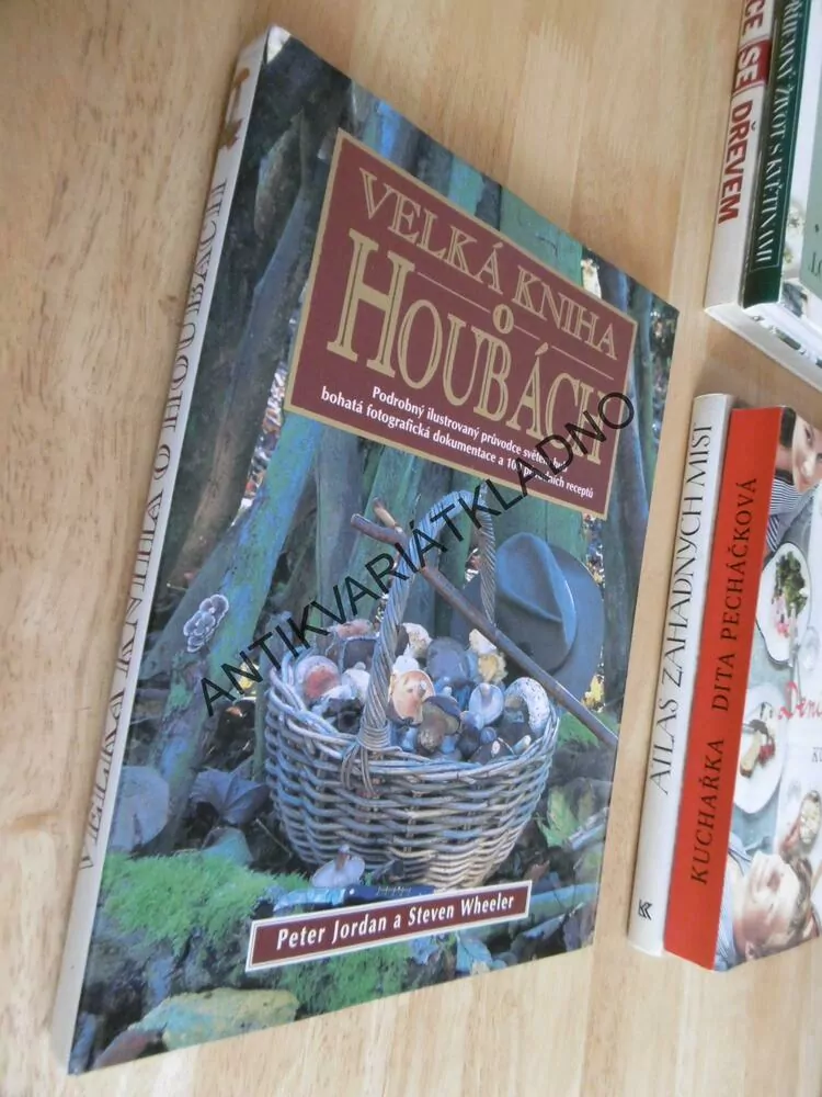 VELKÁ KNIHA O HOUBÁCH, HOUBY, MYKOLOGIE, JORDAN, WHEELER, **an