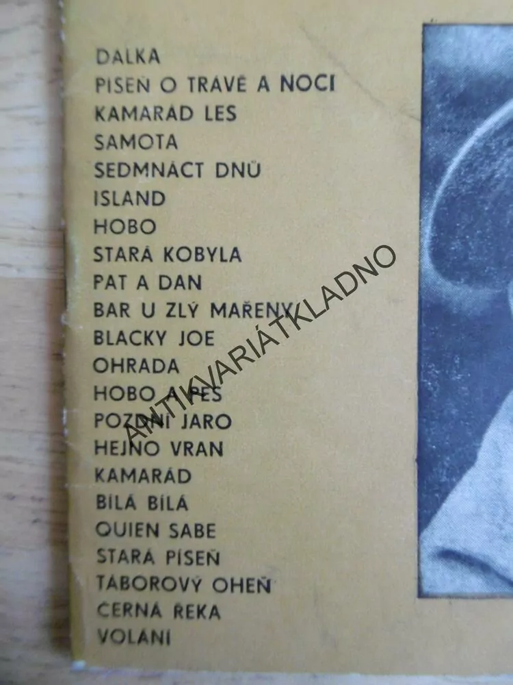TRAMPSKÉ PÍSNIČKY, WABI RIVOLA, NOTY, TEXT