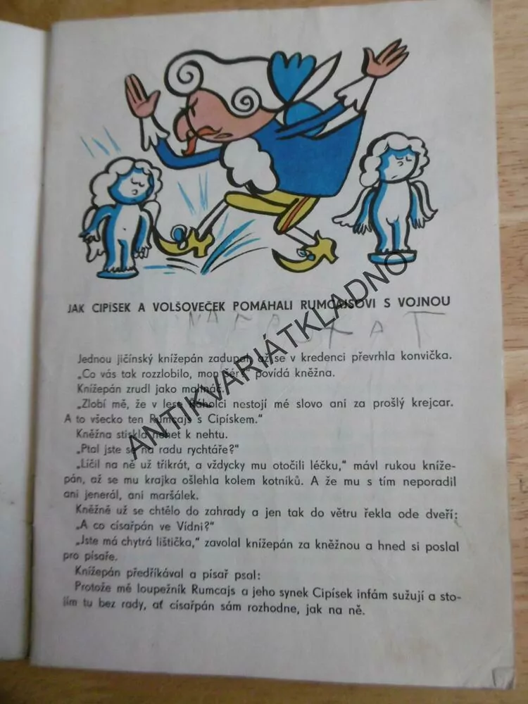 IS 3- JAK CIPÍSEK A VOLŠOVEČEK POMÁHALI RUMCAJSOVI, ČTVRTEK, PILAŘ