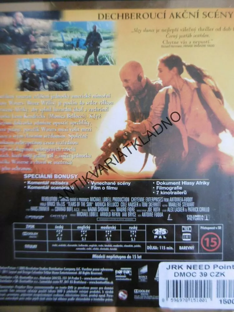SLZY SLUNCE, DVD FILM