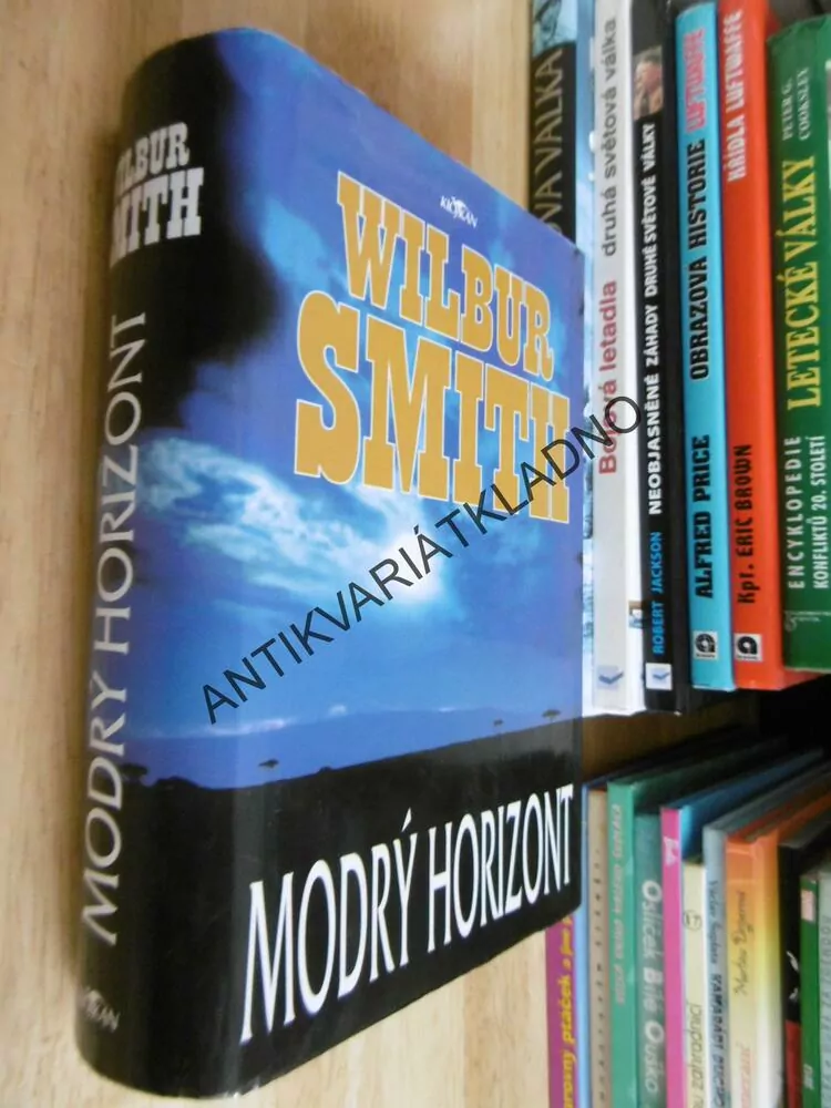 MODRÝ HORIZONT, WILBUR SMITH, **an