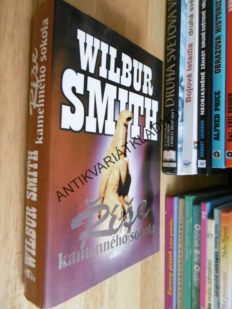 ŘÍŠE KAMENNÉHO SOKOLA, WILBUR SMITH, **an