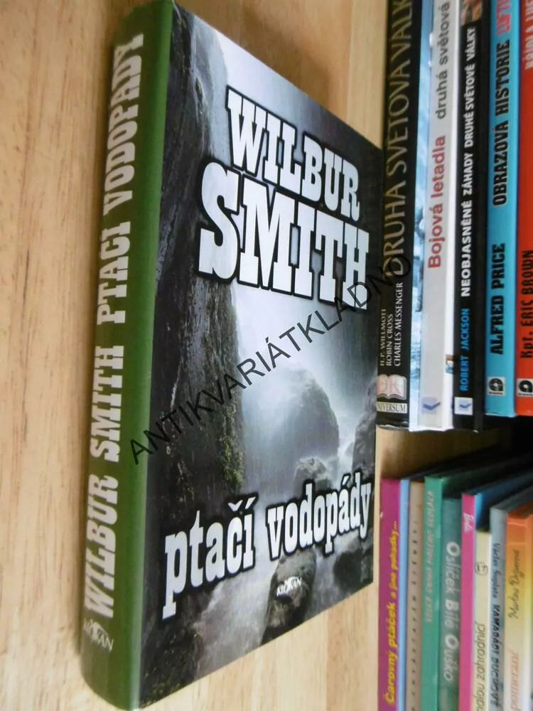 PTAČÍ VODOPÁDY, WILBUR SMITH, **an