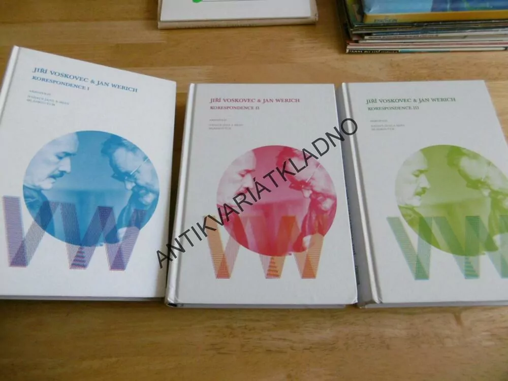 V+W, JIŘÍ VOSKOVEC, JAN WERICH, KORESPONDENCE 1-3,