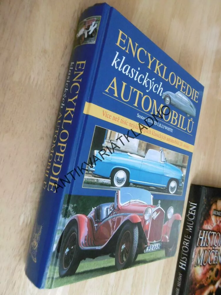 ENCYKLOPEDIE KLASICKÝCH AUTOMOBILŮ, LILLYWHITE, **an