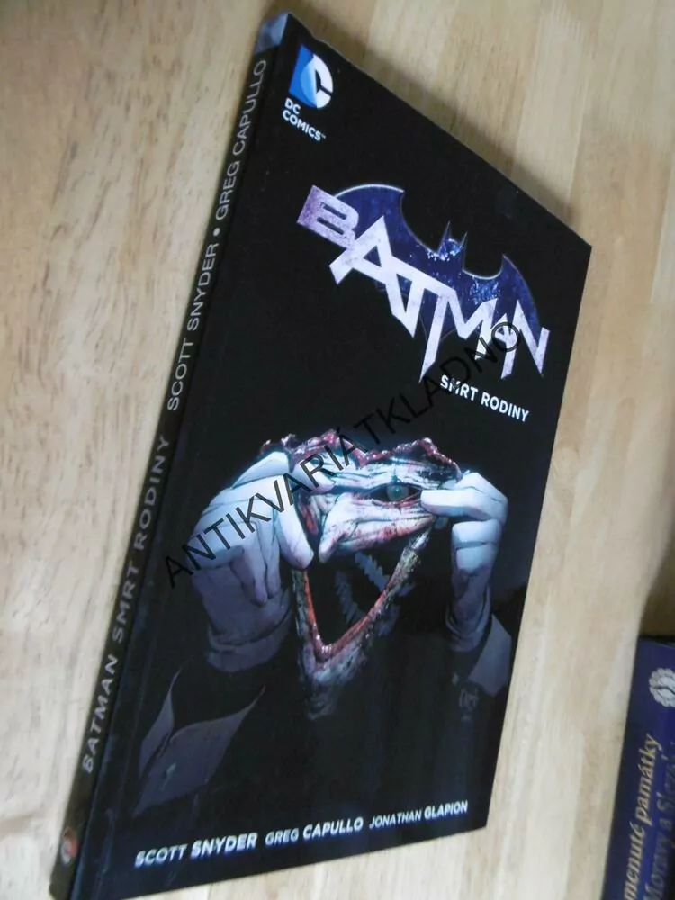 BATMAN , SMRT RODINY, SNYDER, CAPULLO, GLAPION, 