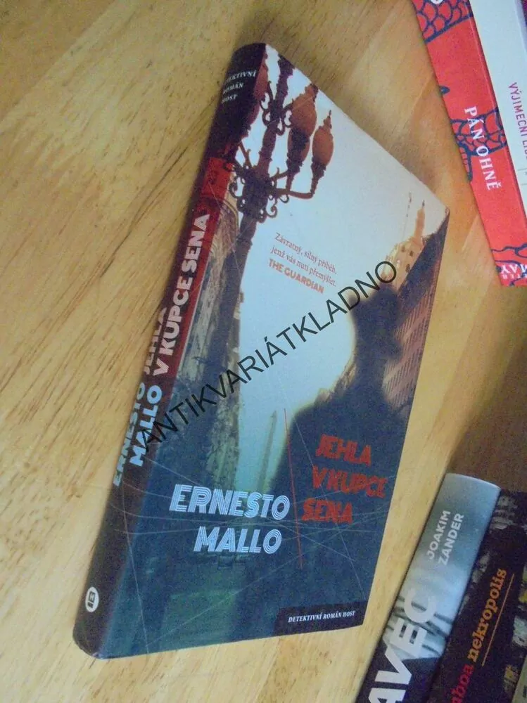 JEHLA V KUPCE SENA, ERNESTO MALLO, DETEKTIVKA, **an