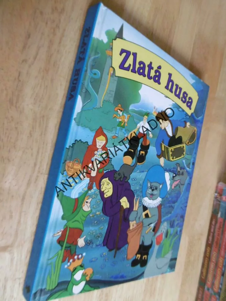 ZLATÁ HUSA, POHÁDKY, BRATŘÍ GRIMMŮ, H.CH. ANDERSEN, **an