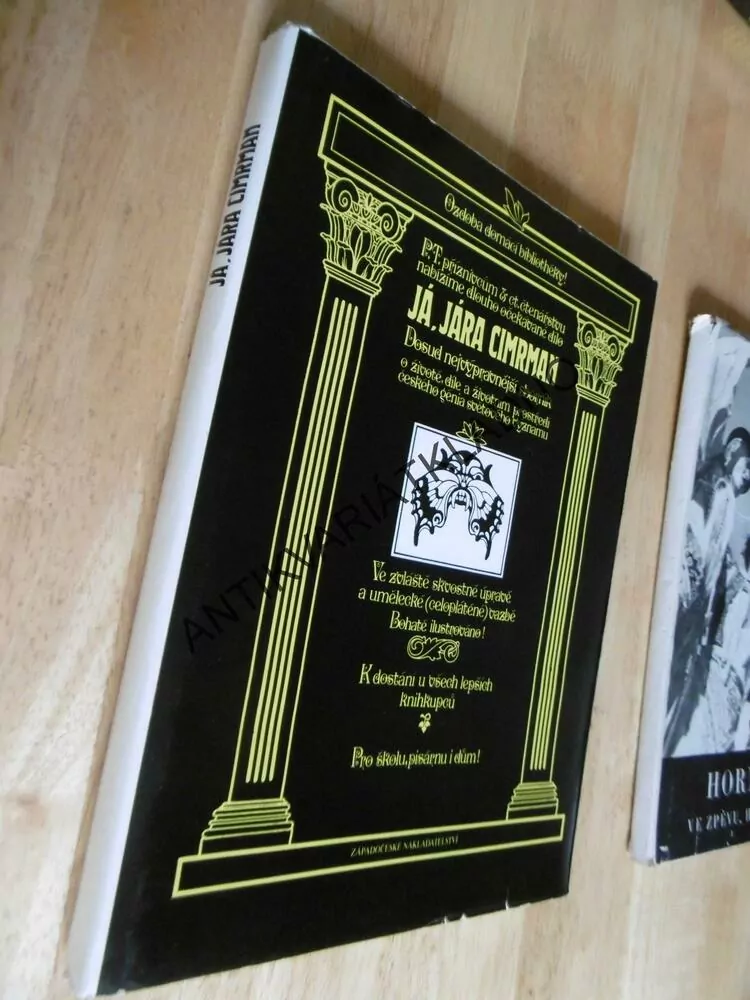 JÁ, JÁRA CIMRMAN, SBORNÍK, OZDOBA DOMÁCÍ BIBLIOTHÉKY, **an