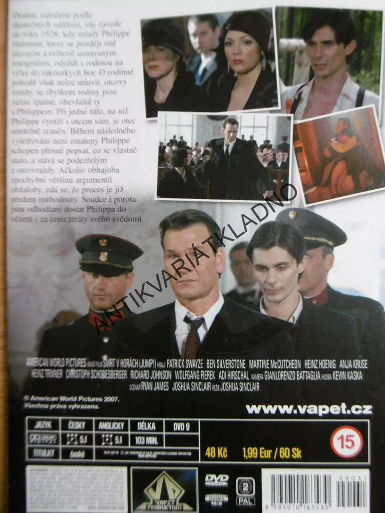 SMRT V HORÁCH, DVD FILM