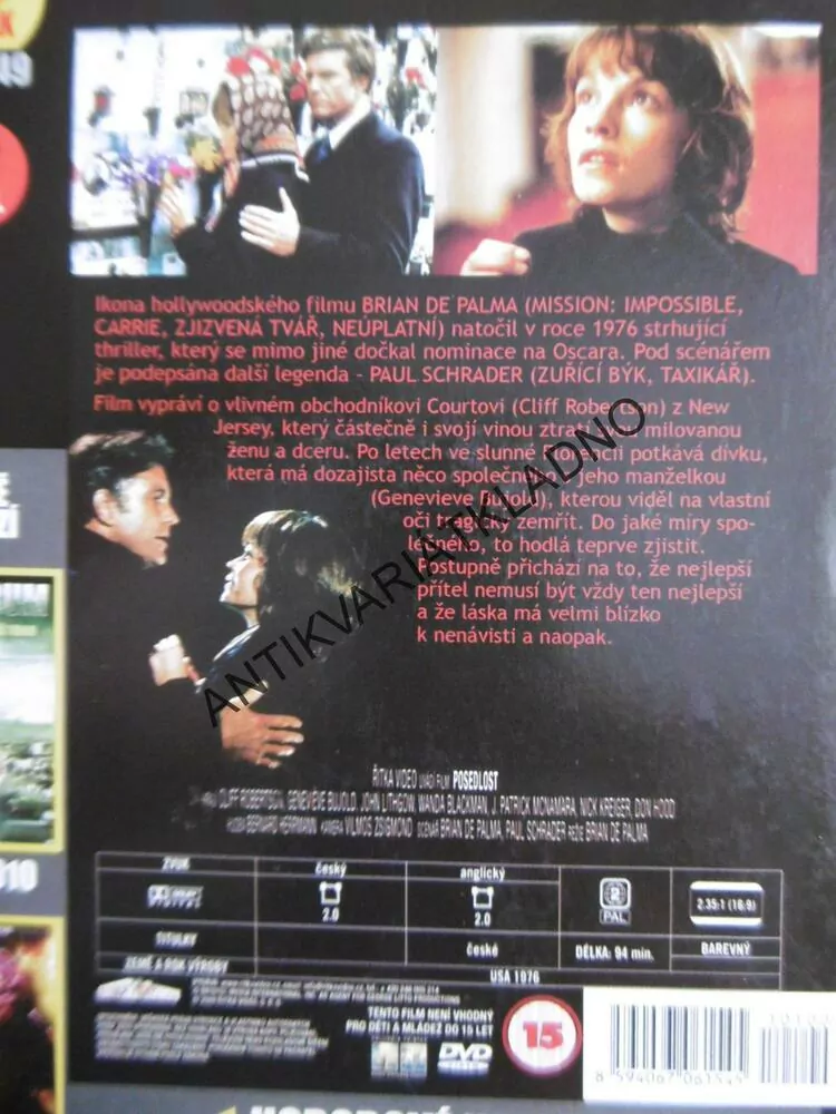 POSEDLOST, DVD FILM