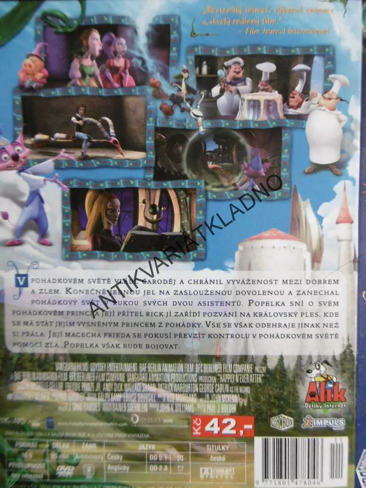 (NE)ŠŤASTNĚ AŽ NA VĚKY, DVD FILM