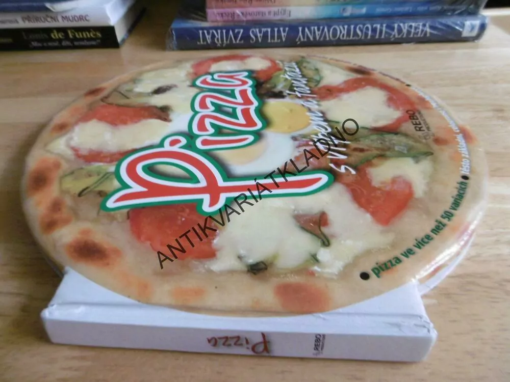 PIZZA S VTIPEM A FANTAZIÍ, VÍC NEŽ 50 RECEPTŮ, **an