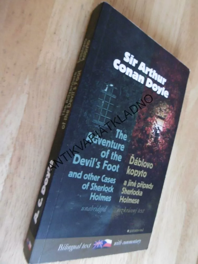 ĎÁBLOVO PLÉMĚ, SIR ARTHUR CONAN DOYLE, DVOJJAZYČNÉ