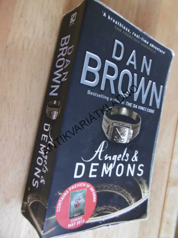 ANGELS END DEMONS, DAN BROWN, ANGLICKY, **an