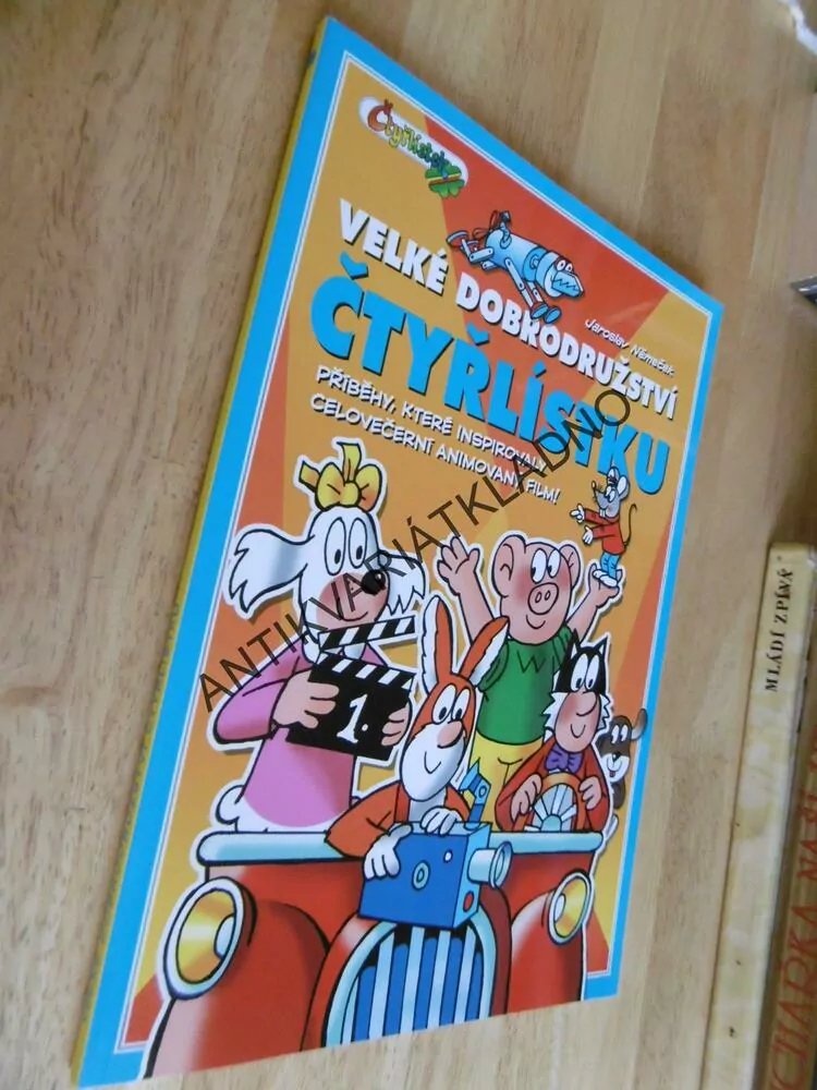 VELKÉ DOBRODRUŽSTVÍ ČTYŘLÍSTKU, NĚMEČEK, 2019 (MĚKKÁ VAZBA)