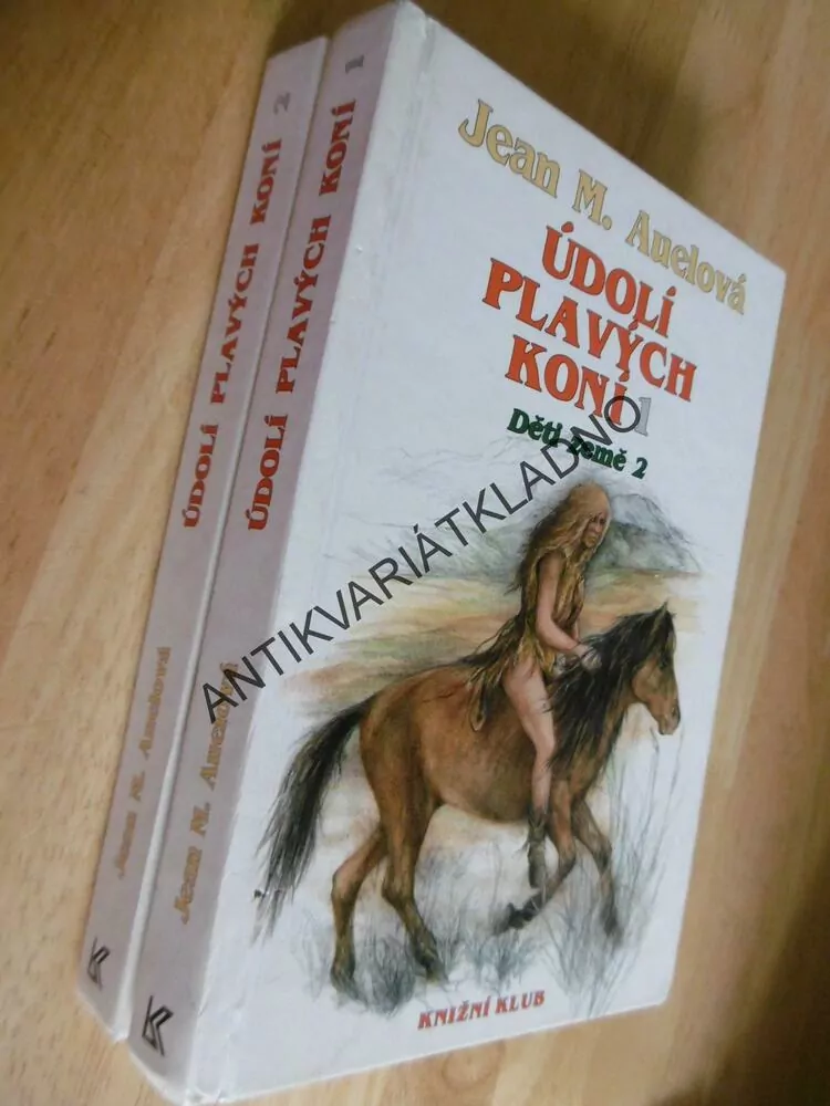 ÚDOLÍ PLAVÝCH KONÍ 1-2, DĚTI ZEMĚ 2., JEAN M. AUELOVÁ, **an