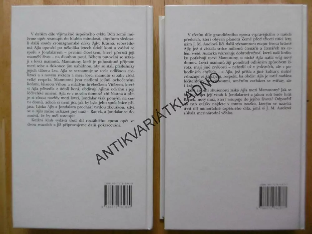 U LOVCŮ MAMUTŮ 1-2, DĚTI ZEMĚ 3., JEAN M. AUELOVÁ, **an