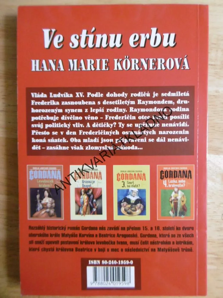 VE STÍNU ERBU, HANA MARIE KÖRNEROVÁ