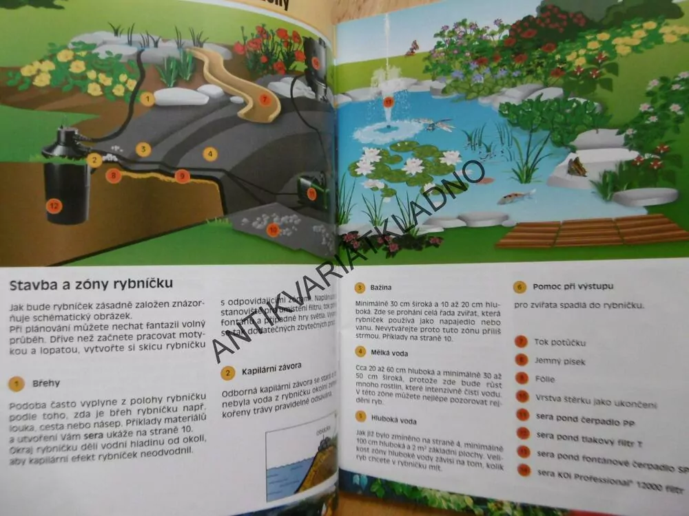 ODPOČINEK U ZAHRADNÍHO RYBNÍČKU PO CELÝ ROK, RÁDCE RYBNÍČEK