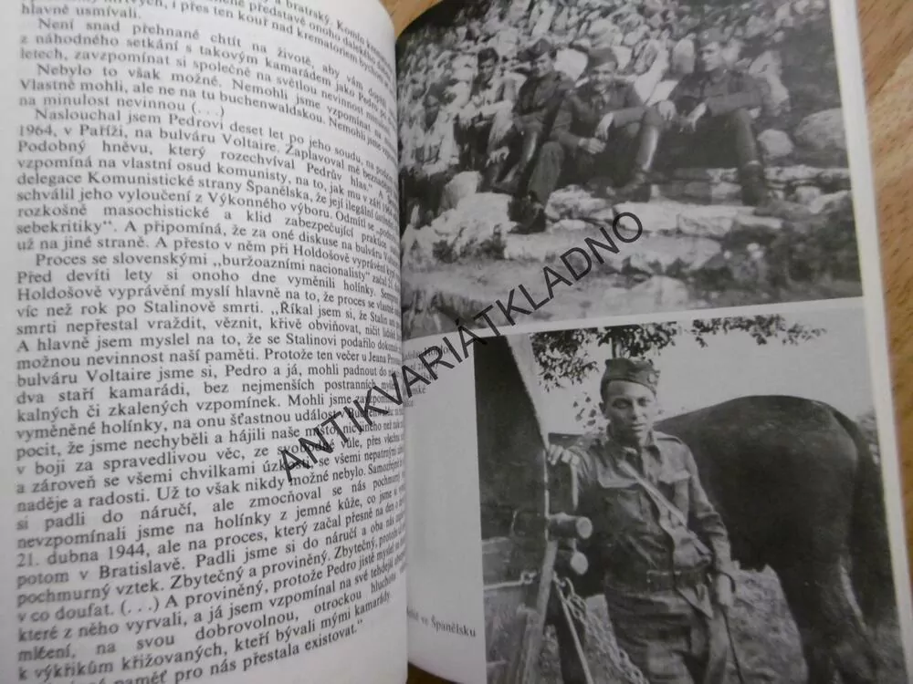SVĚDEK HUSÁKOVA PROCESU VYPOVÍDÁ, LADISLAV HOLDOŠ, KAREL BARTOŠEK