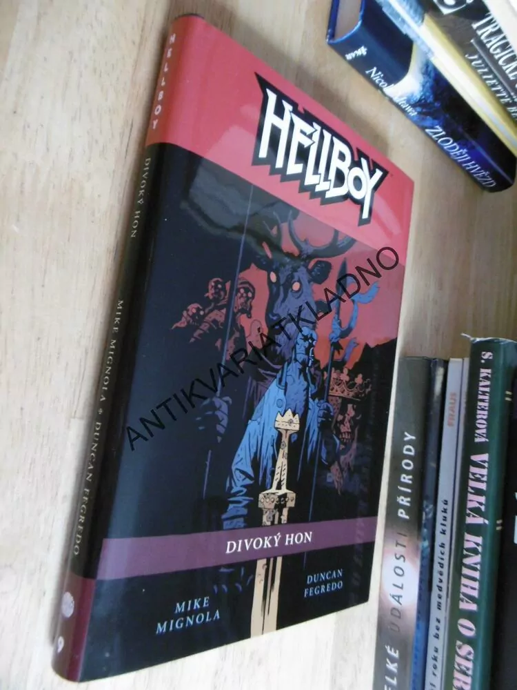 HELLBOY, DIVOKÝ HON, MIKE MIGNOLA, KOMIKS 9