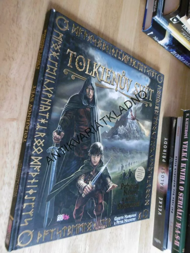 TOLKIENŮV SVĚT, PRŮVODCE NÁRODY A MÍSTY STŘEDOZEMĚ, J.R.R. TOLKIEN, PÁN PRSTENŮ