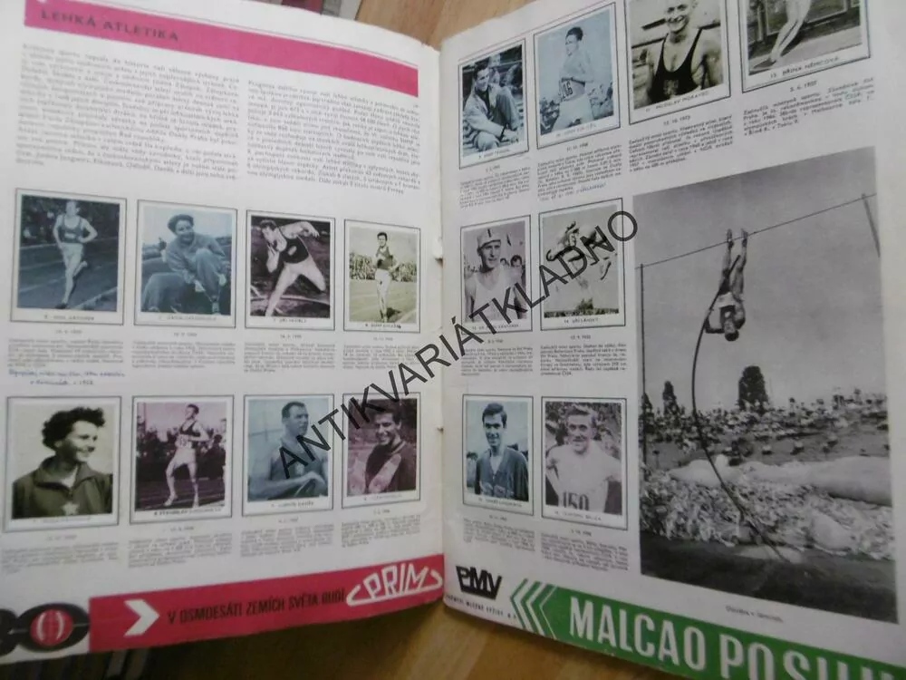 ALBUM ÚSPĚŠNÝCH SPORTOVCŮ ZA 20 LET, 1948-68,