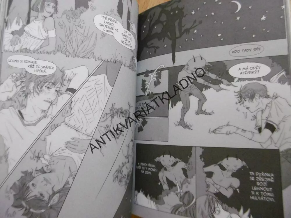 SEN NOCI SVATOJÁNSKÉ, MANGA SHAKESPEARE, KATE BROWN, **an