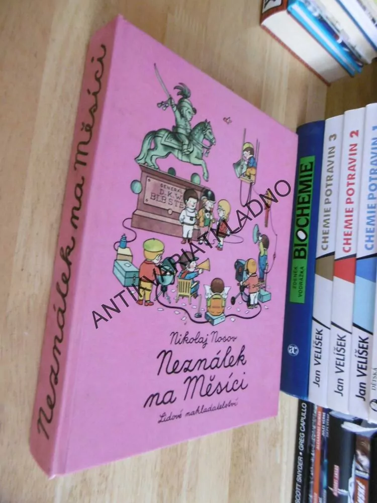 NEZNÁLEK NA MĚSÍCI, NIKOLAJ NOSOV, ZÁPAL, 1986, **an